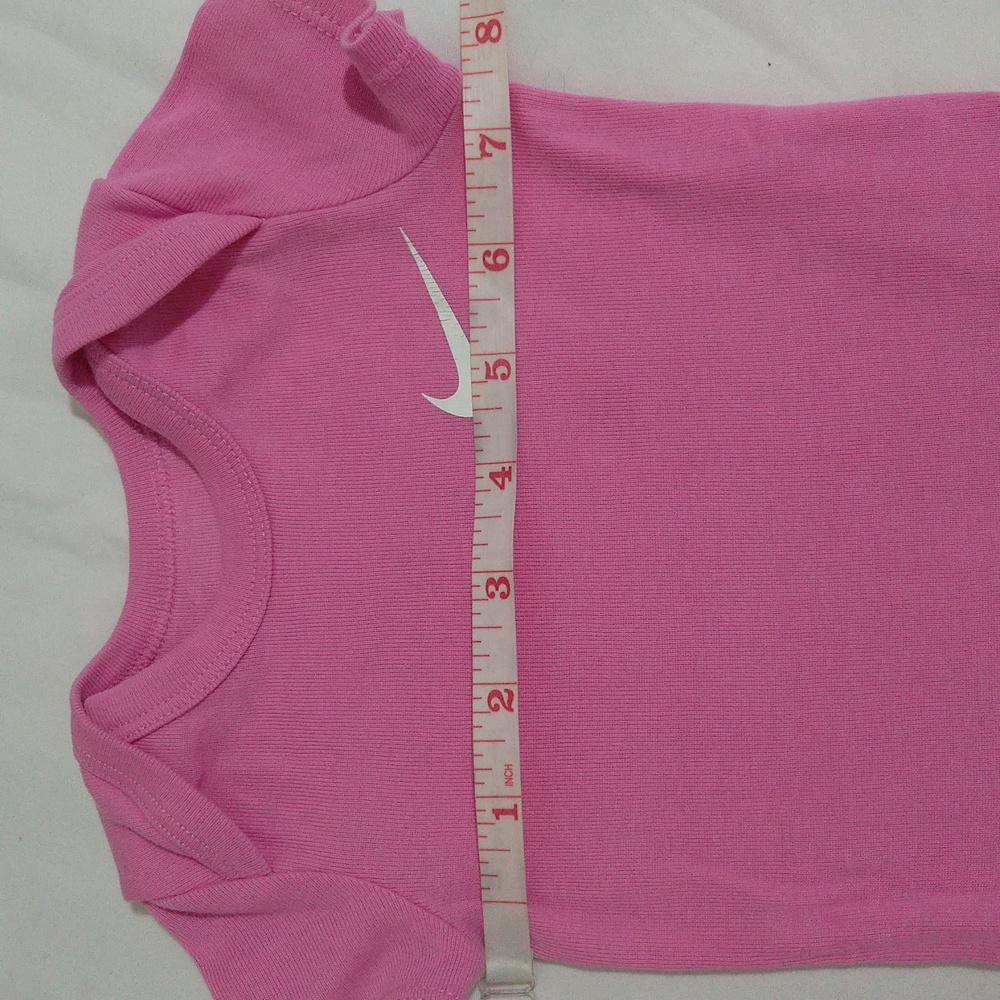 Nike Baby Girls Bodysuit Trio - Pink, White, Light Pink Size 3M - Picture 14 of 15